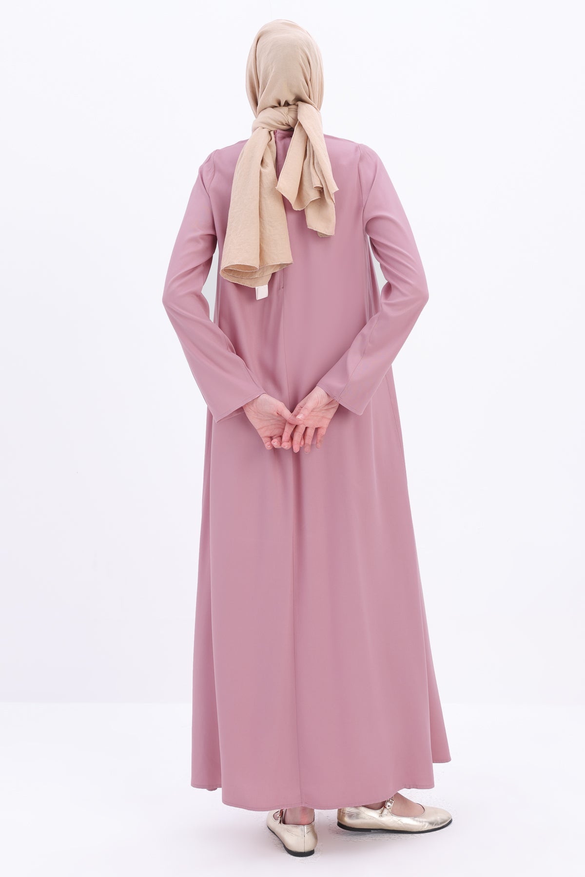 Maria Long Dress - Pink