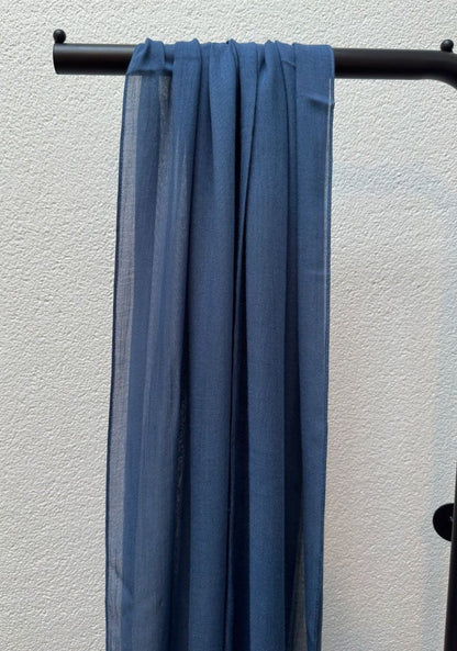 Modal Hijab  - Denim Blue