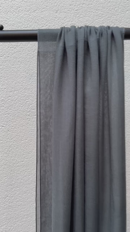 Modal Hijab  - Anthracite